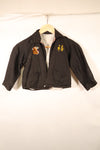 1966, Children size, Vietnam War, Tour Jacket, Viet Cong, QUINHON, Zipper Damaged, Used