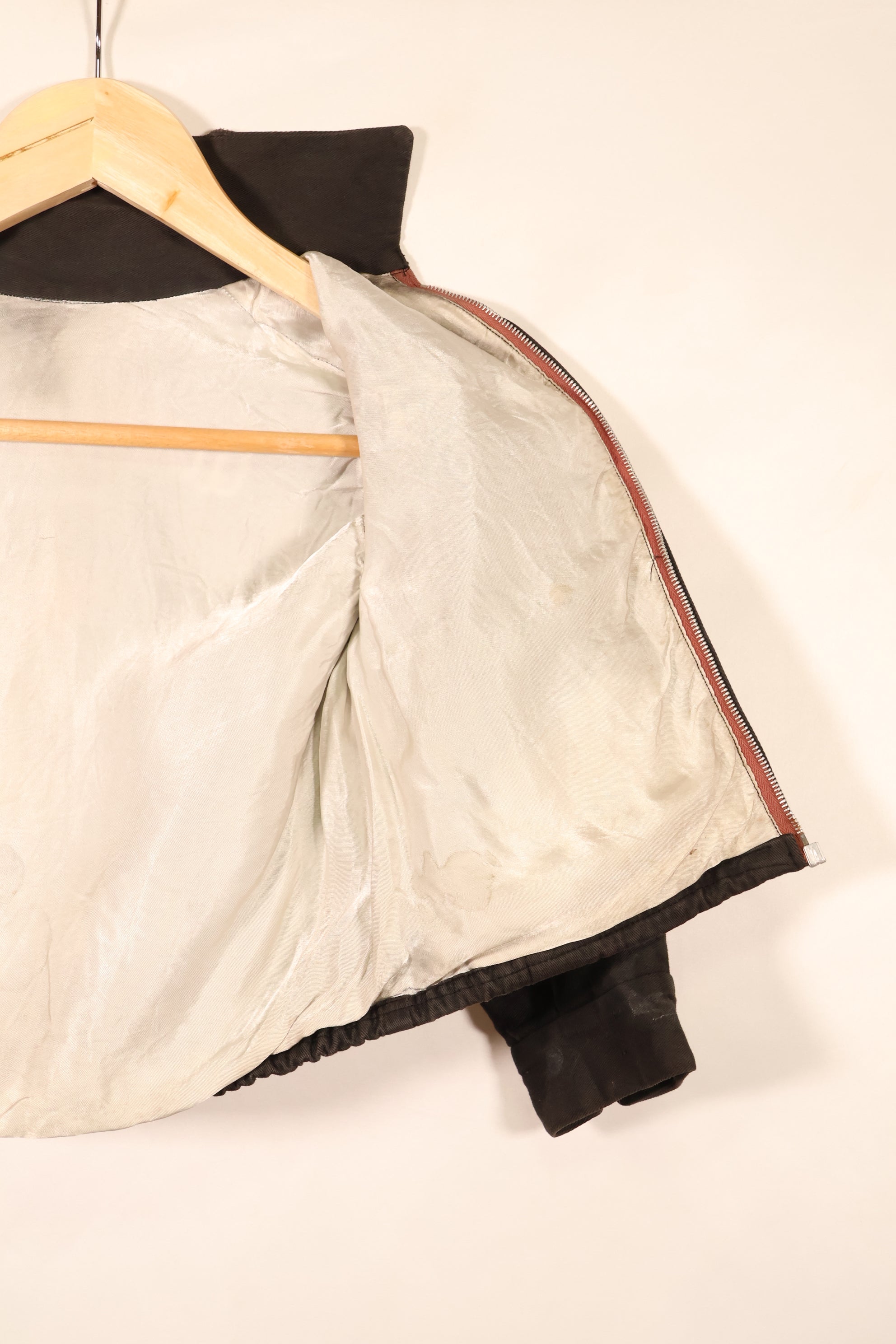 1966, Children size, Vietnam War, Tour Jacket, Viet Cong, QUINHON, Zipper Damaged, Used