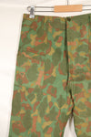1960's Privately Sourced U.S. Marine Corps Frogskin Poncho Shirt and Pants Set Made in South Vietnam