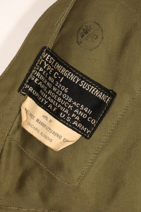1940's U.S. Army Air Corps USAAF C-1 Survival Vest, beautiful, used.