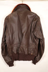 Early 1960s lot size 42 G-1 intermediates zone flight jacket, used.
