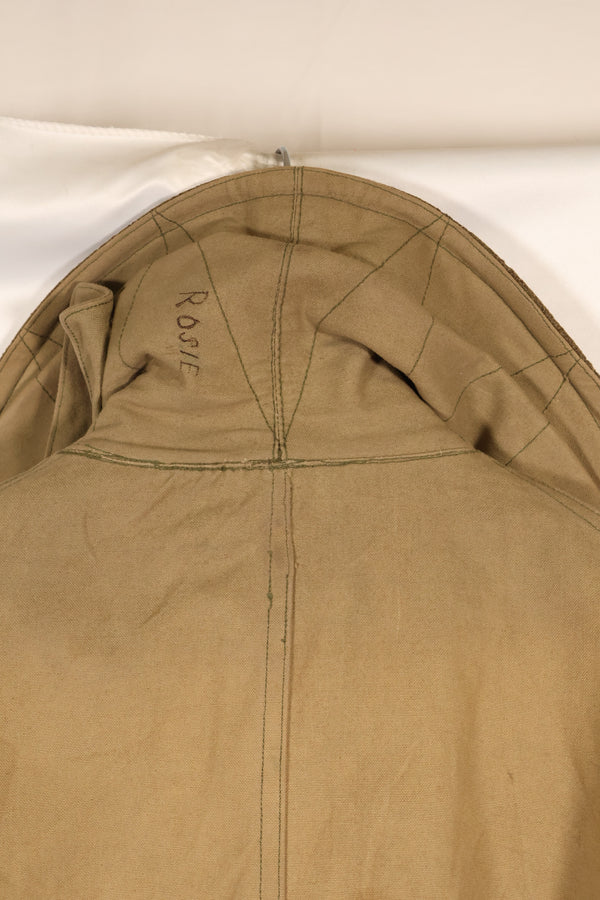 1940's U.S. Army Mackinaw Coat Jeep Coat, used.