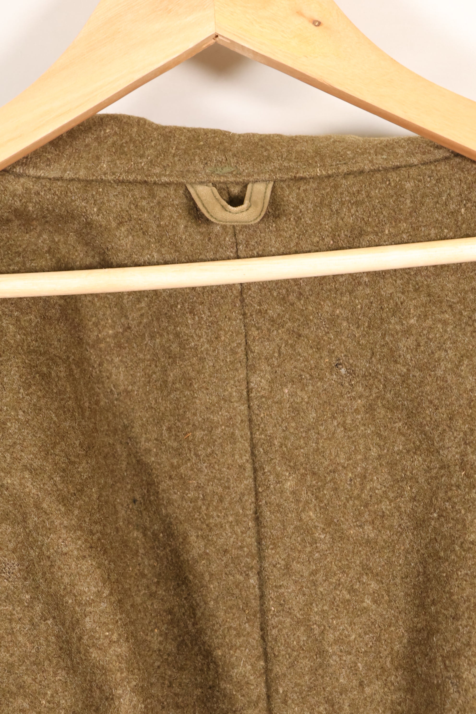 1940's U.S. Army Mackinaw Coat Jeep Coat, used.