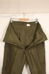 1974 Accounting TYPE 3 36 x 31 US Army OG-107 Utility Pants Baker Pants Used