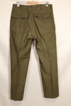 1974 Accounting TYPE 3 36 x 31 US Army OG-107 Utility Pants Baker Pants Used B
