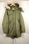 1970s Lot Mix M-R M65 Field Parka Fishtail Brass Zipper Used