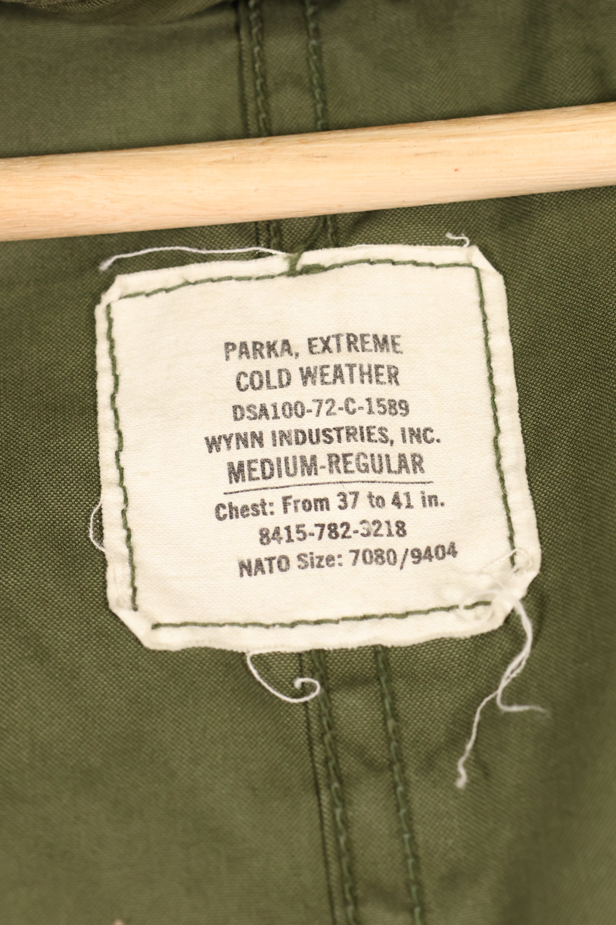 1970s Lot Mix M-R M65 Field Parka Fishtail Brass Zipper Used