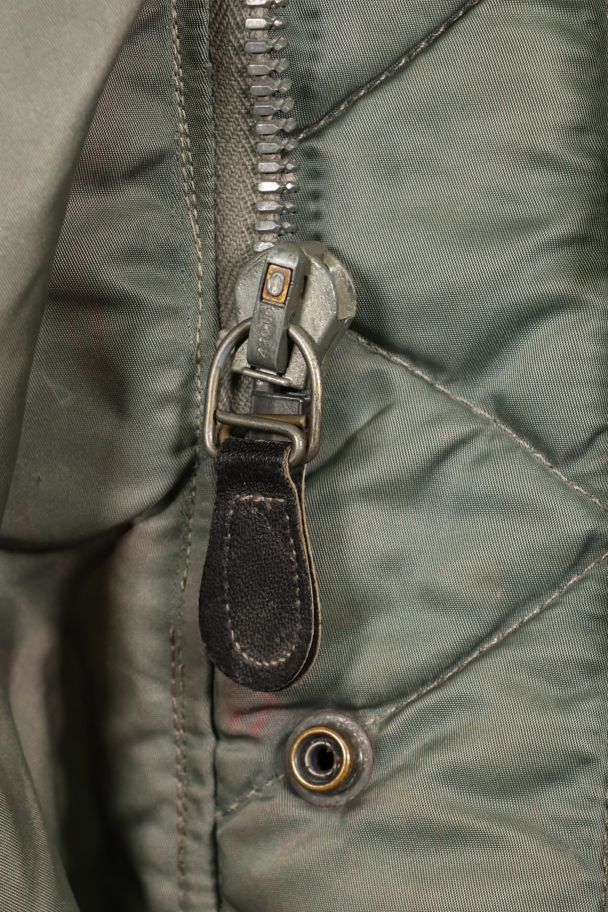 1950's LARGE USAF USAF N3-B Flight Jacket, Used, Stenciled