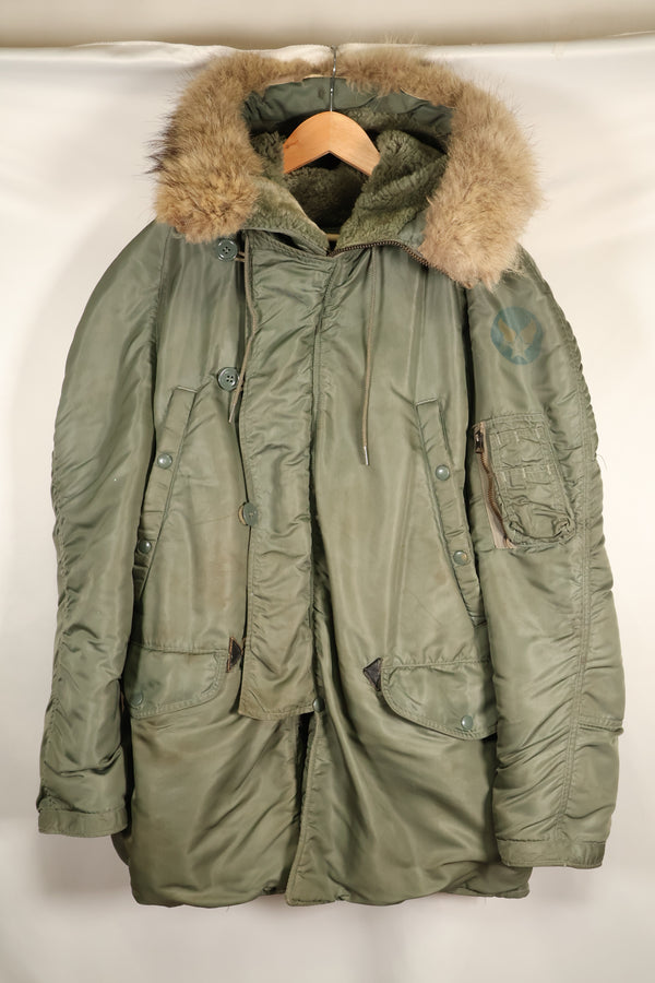 Late 1950s-early 1960s MEDIUM USAF USAF N3-B Flight Jacket Used