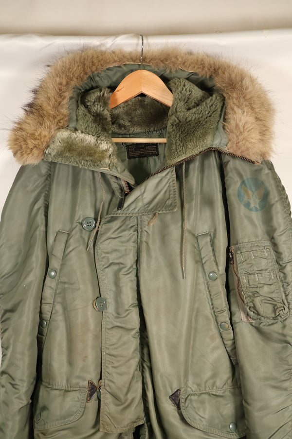 Late 1950s-early 1960s MEDIUM USAF USAF N3-B Flight Jacket Used
