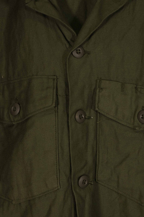 Real 1971 U.S. Army OG-107 utility shirt, almost unused A