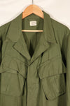 1966-67 Contract M-R Non Rip 3rd Model Jungle Fatigue Jacket in good condition.