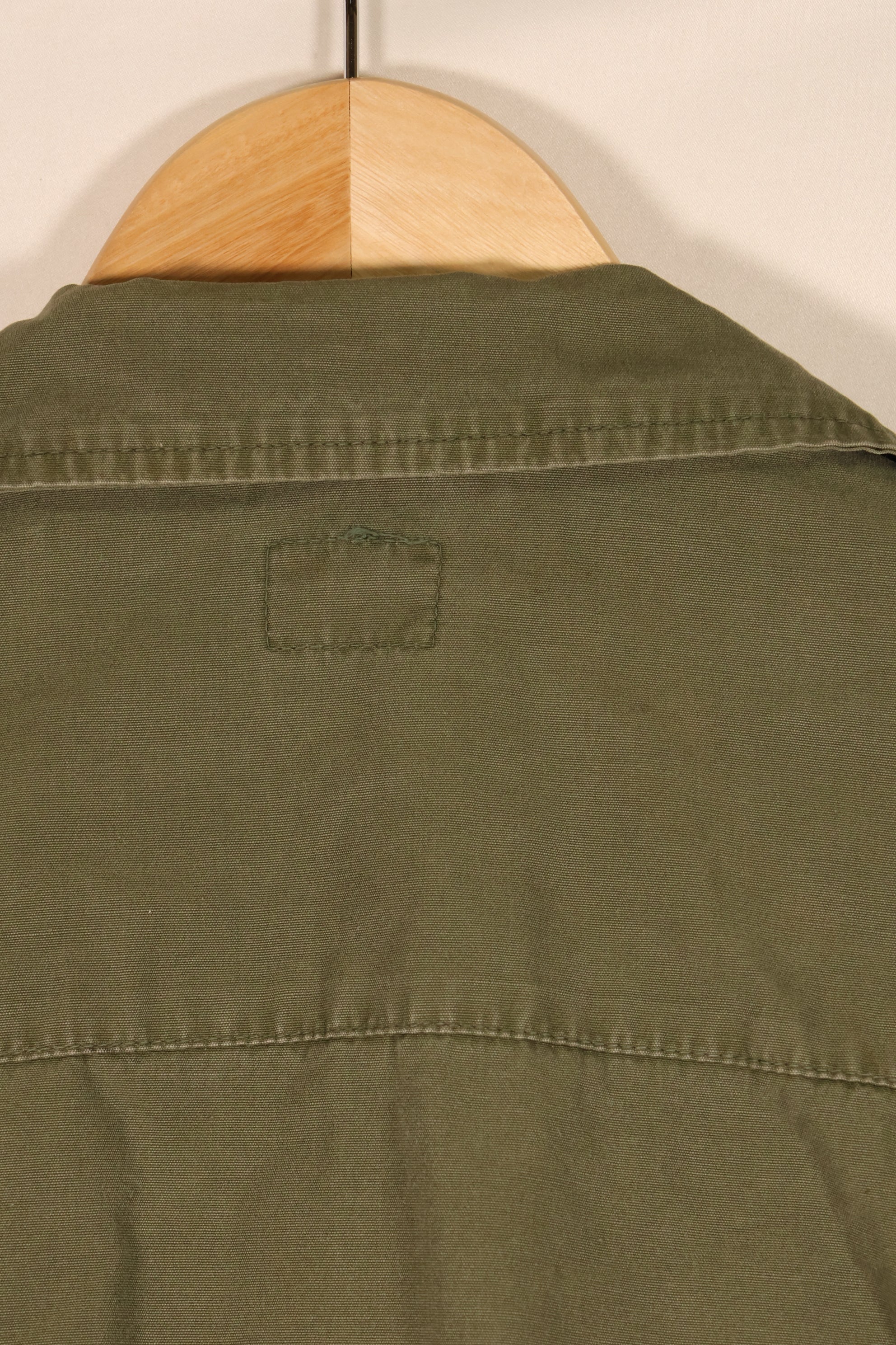 Around 1967; S-R 3rd Model Jungle Fatigue Jacket; Slightly Faded; Used