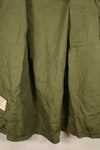 1967 Contract, L-L, Virtually Unused, 3rd Model Jungle Fatigue Jacket, Stains on the Back, Used