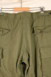 Circa 1968: X-L-R 4th Model Jungle Fatigue Pants, Largest Size, Used