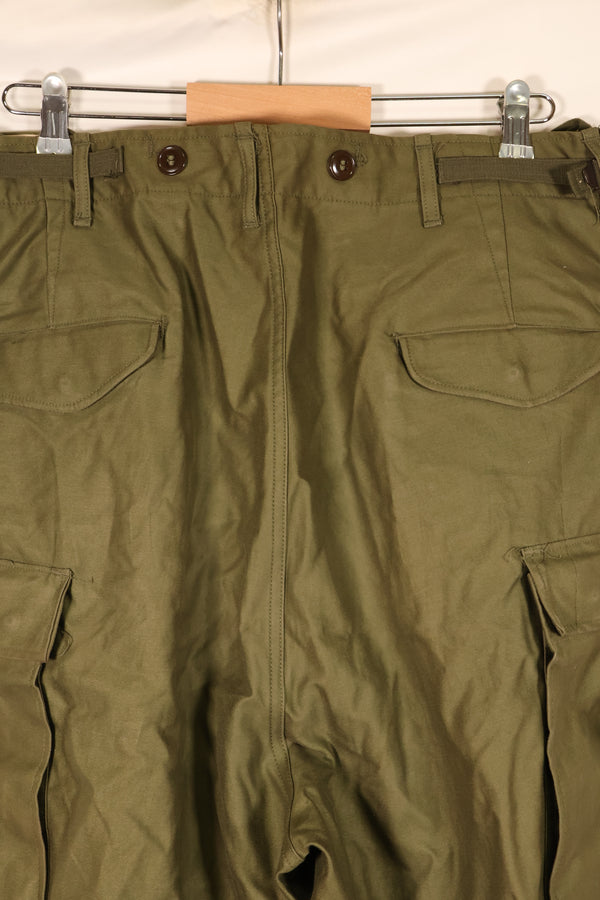 1951 Contract, M-R, U.S. Army, M-1951 Field Pants, M51 Pants, Virtually Unused　