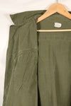 1970 Contract M-S 4th Model Jungle Fatigue Jacket, faded, used.