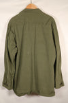 1970 Contract M-S 4th Model Jungle Fatigue Jacket, faded, used.