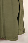 1970 Contract M-S 4th Model Jungle Fatigue Jacket, faded, used.