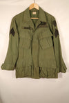 1967 Contract, S-S, 3rd Model Jungle Fatigue Jacket, 25th Infantry Division Patch, Used