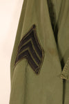 1967 Contract, S-S, 3rd Model Jungle Fatigue Jacket, 25th Infantry Division Patch, Used