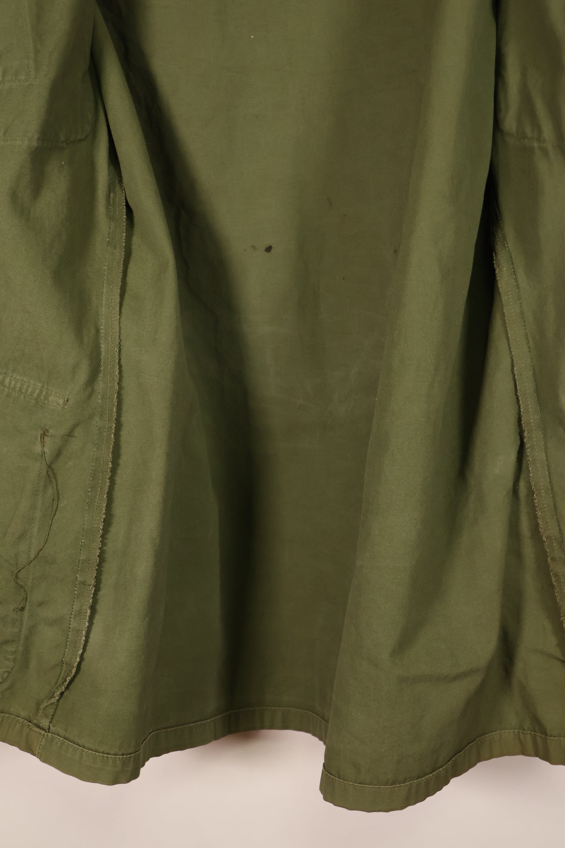 1967 Contract, S-S, 3rd Model Jungle Fatigue Jacket, 25th Infantry Division Patch, Used