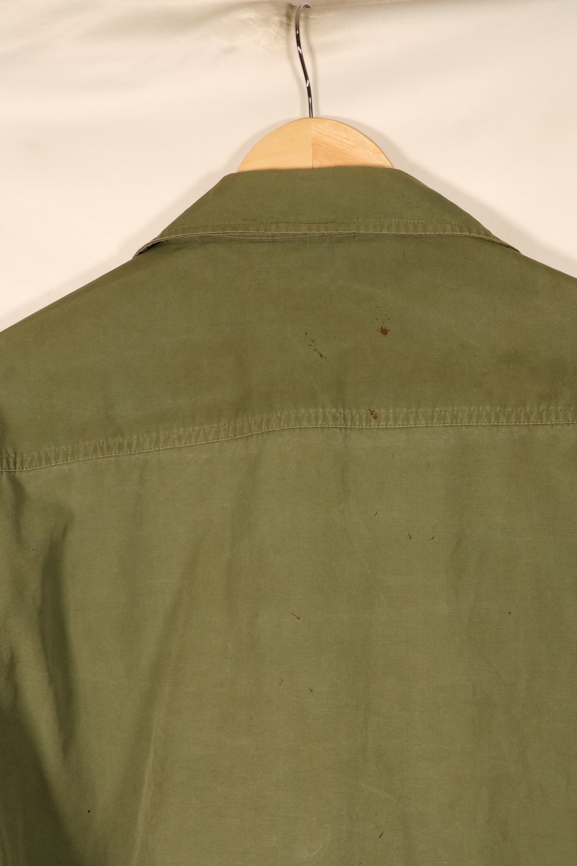 1967 Contract, S-S, 3rd Model Jungle Fatigue Jacket, 25th Infantry Division Patch, Used