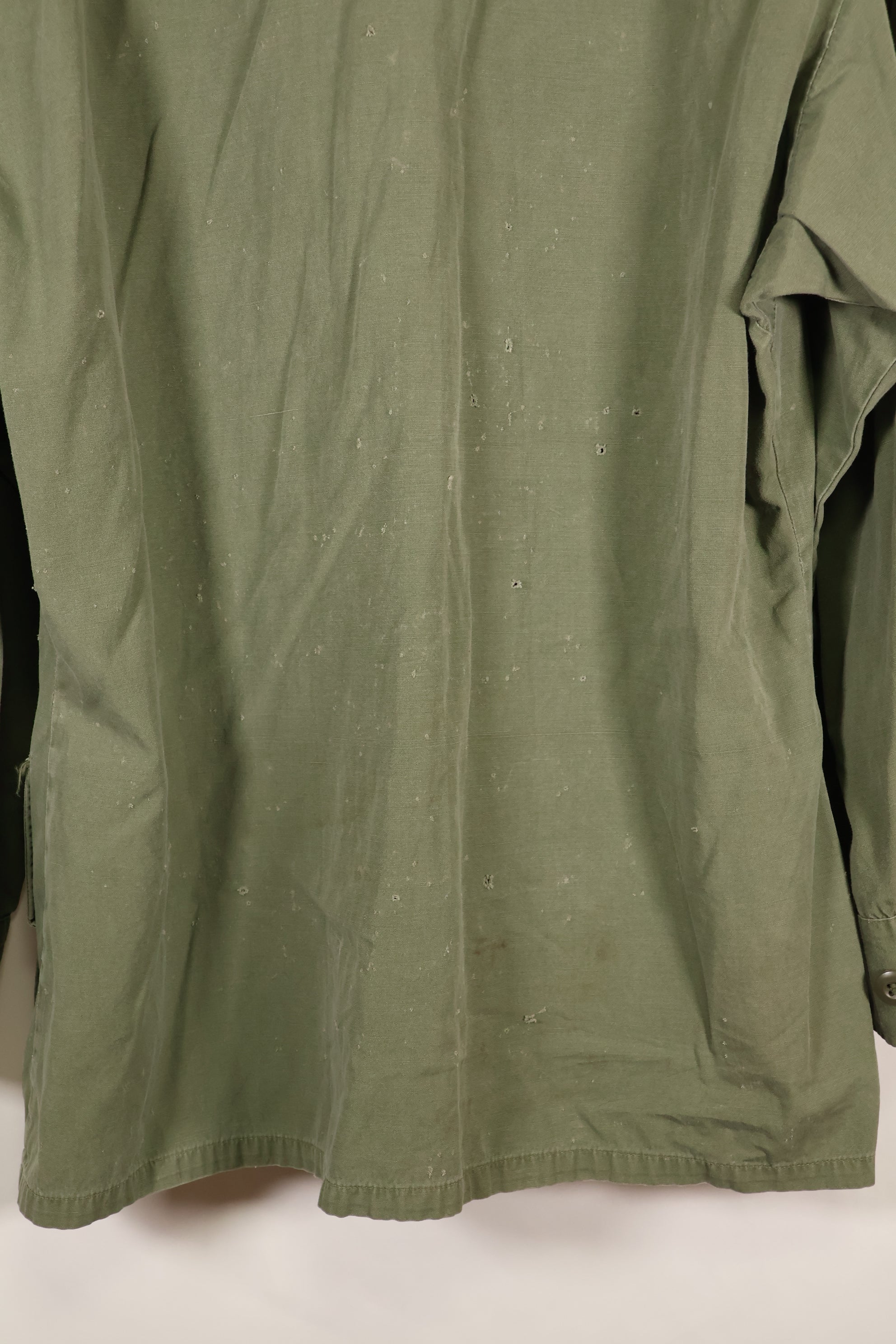 1967 Contract M-S Non Ripstop 3rd Model Jungle Fatigue Jacket with Tape Used