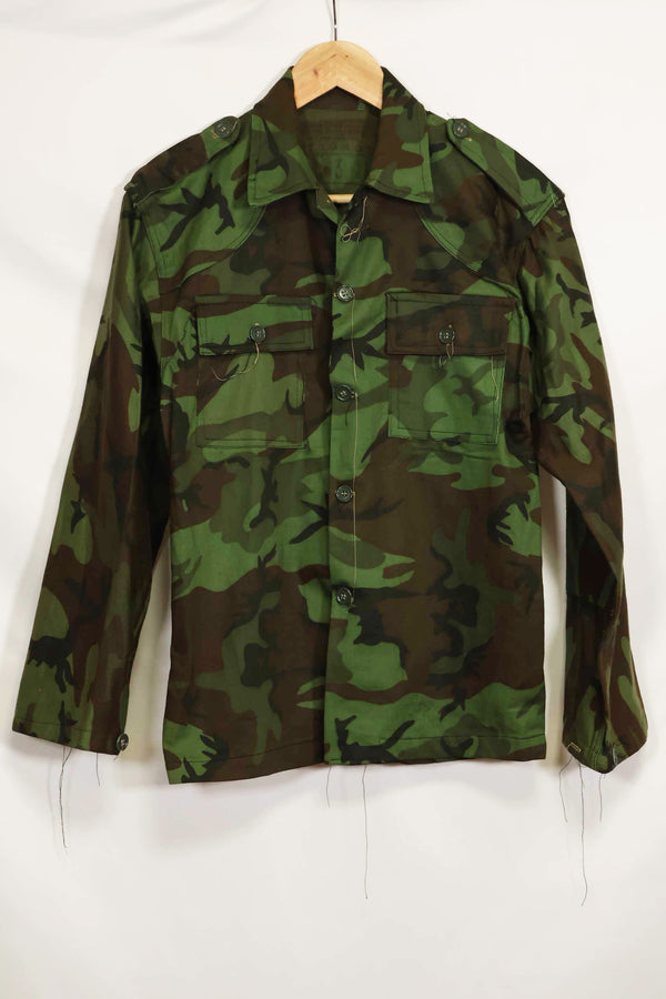 1960s U.S. Army Advisor ARVN BDQ Ranger Shirt Leaf camouflage shirt, never used.