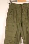 Late 1960s, S-R, U.S. Army, 4th Model Jungle Fatigue Pants, in good condition, almost unused