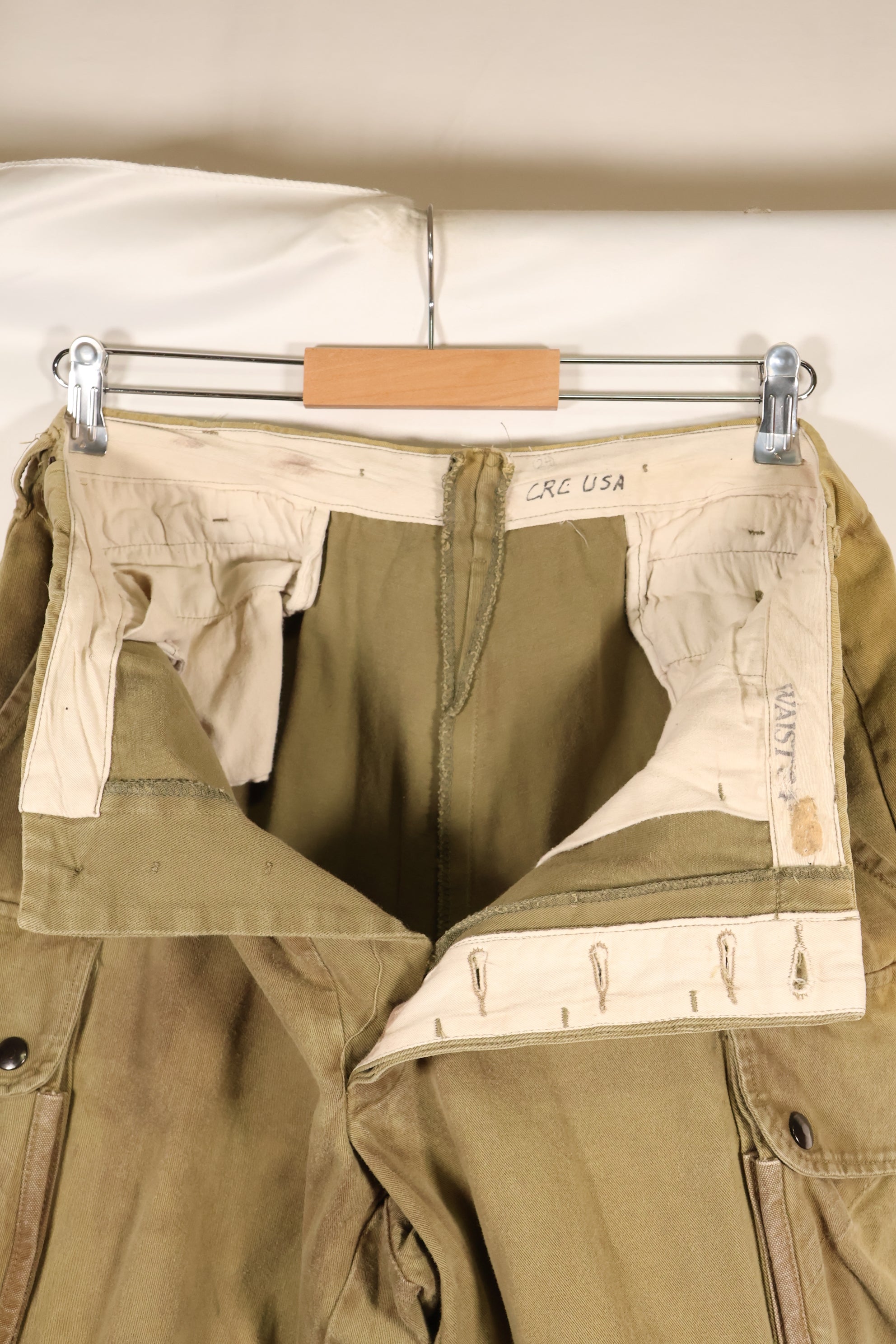 Movie Costume Large Movie Costume Private Ryan US Army M42 Jump Pants Used C