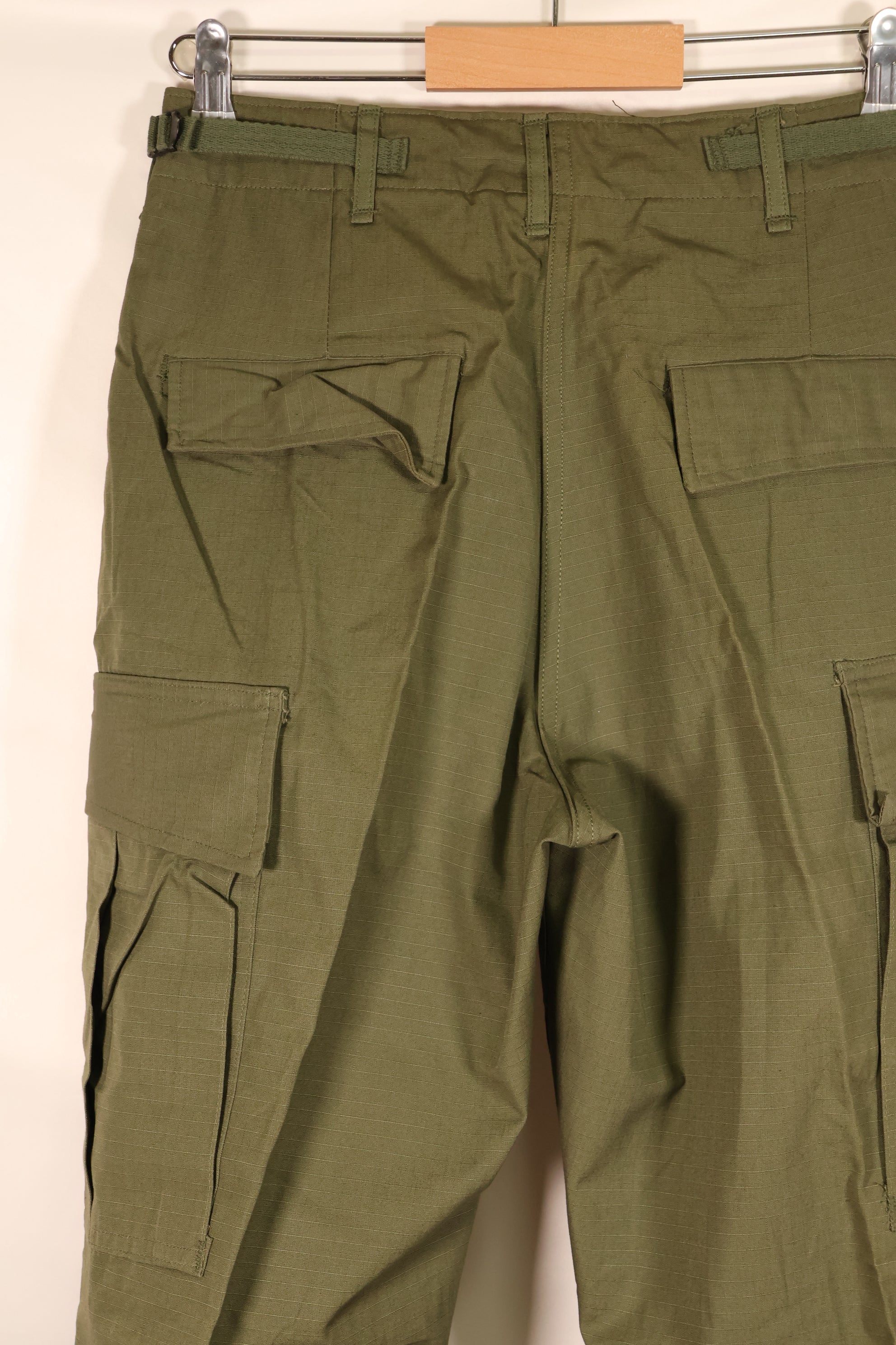Late 1960s, S-R, U.S. Army, 4th Model Jungle Fatigue Pants, in good condition, almost unused