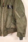 1970 Contract, LARGE, U.S. Air Force (USAF), MA-1 Flight Jacket, Original Patches, Used