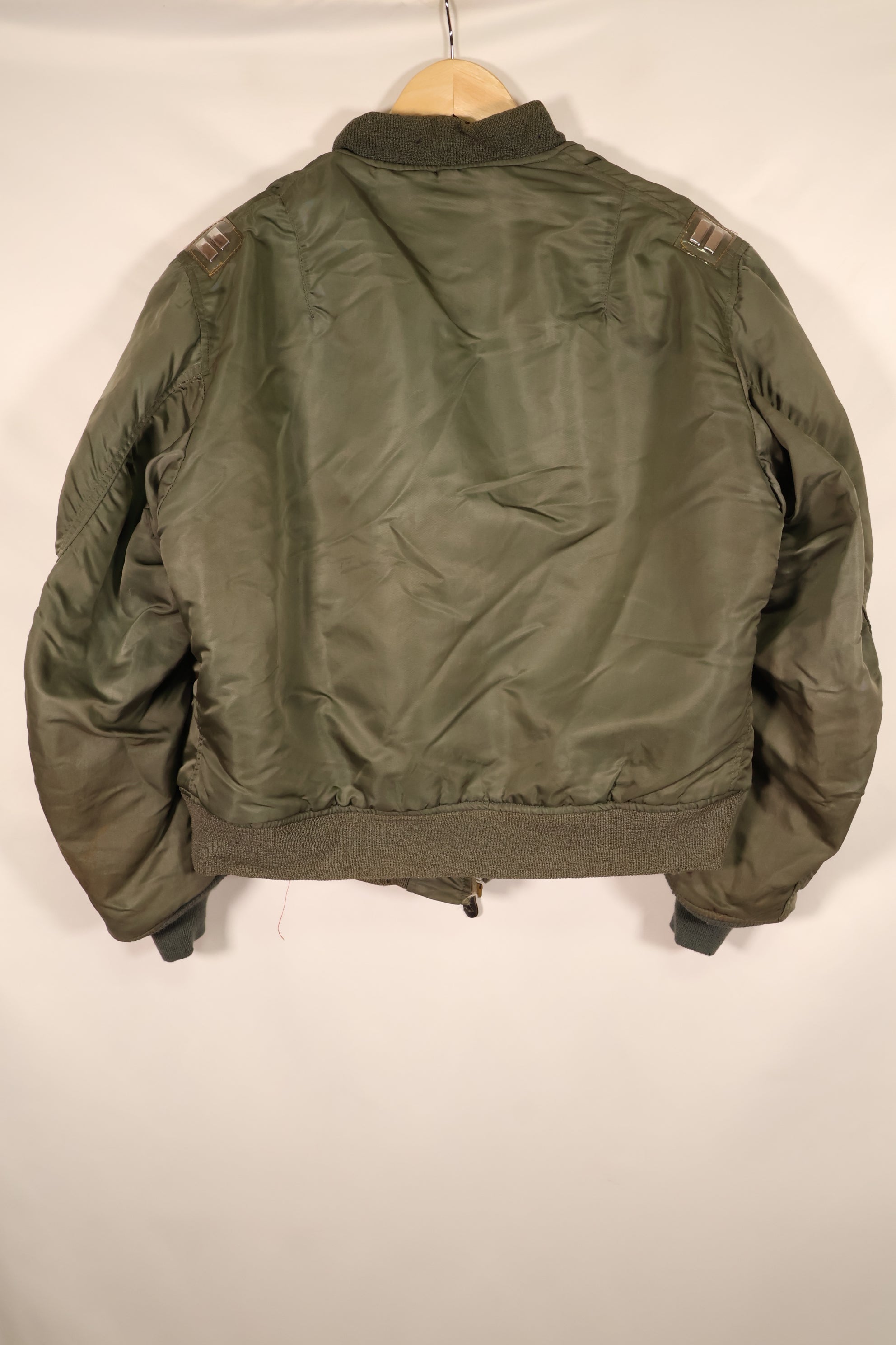 1970 Contract, LARGE, U.S. Air Force (USAF), MA-1 Flight Jacket, Original Patches, Used
