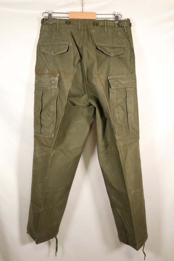 1950s S-R M51 cotton field pants, used.