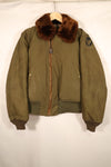 1940s, Size 38, U.S. Army Air Forces (USAAF) B-15 Flight Jacket, with elevator modifications, in good condition