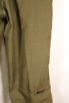 Early 1970s, estimated MEDIUM pilot fireproof pants, size tag missing, used.