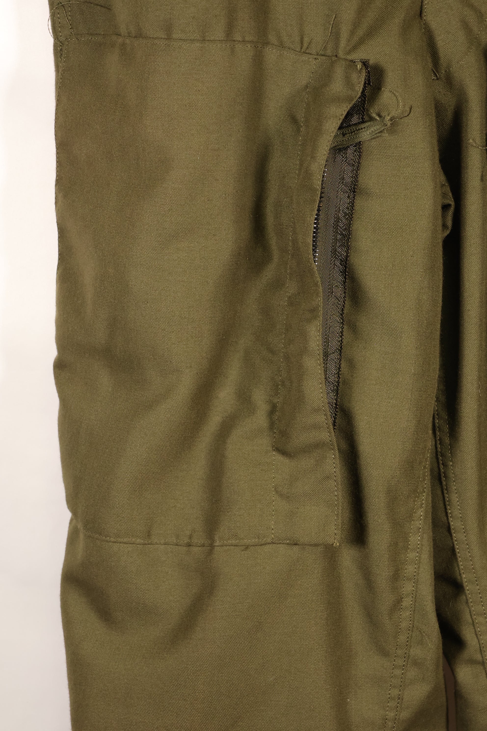 Early 1970's M-L pilot fireproof pants, size tag missing, used.