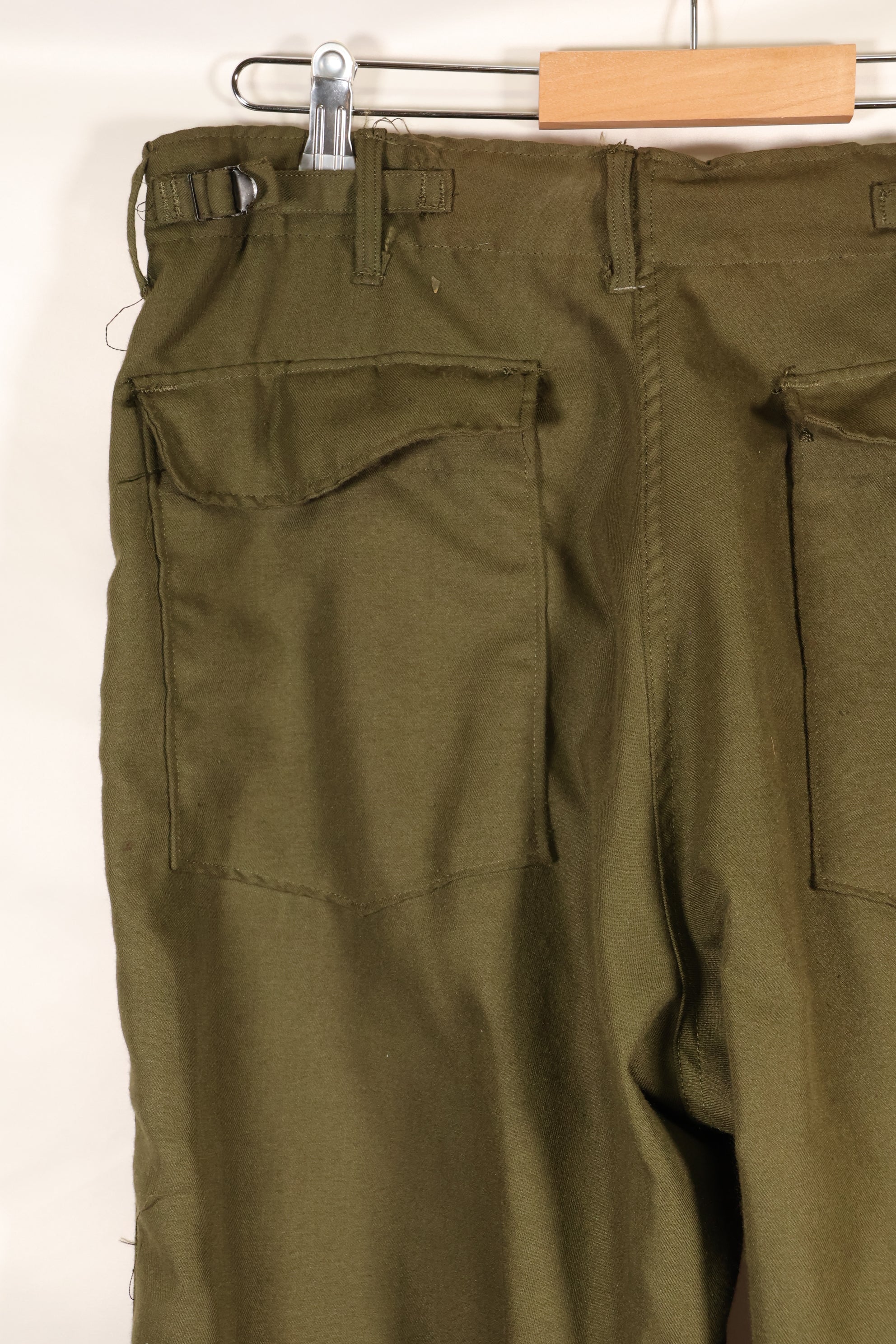 Early 1970's M-L pilot fireproof pants, size tag missing, used.