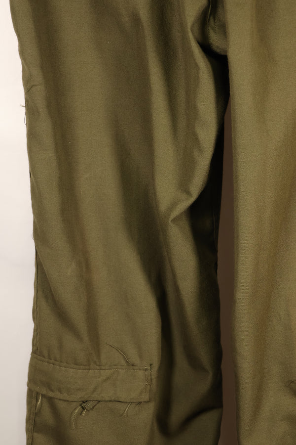 Early 1970's M-L pilot fireproof pants, size tag missing, used.