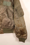 1986 Contract, MEDIUM, U.S. Navy, CWU-45P, Intermediate Zone, Flight Jacket, Used