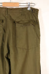 Early 1970's M-L pilot fireproof pants, size tag missing, used.