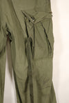 1964 Contract S-R 1st Model Jungle Fatigue Pants, CRC release, faded, used