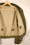 1970s—Estimated Size 44 or LARGE—U.S. Navy WEP Jacket—G-8 Flight Jacket—Used