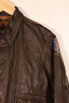 Early 1940s, U.S. Army Air Forces (USAAF), A-2 Summer Flight Jacket, Used, Postwar Paint