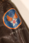 Early 1940s, U.S. Army Air Forces (USAAF), A-2 Summer Flight Jacket, Used, Postwar Paint