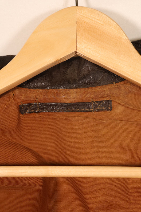 Early 1940s, U.S. Army Air Forces (USAAF), A-2 Summer Flight Jacket, Used, Postwar Paint
