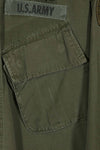 1969 4th Model Jungle Fatigue Jacket, Ex-SF Troopers, M-R, Used.