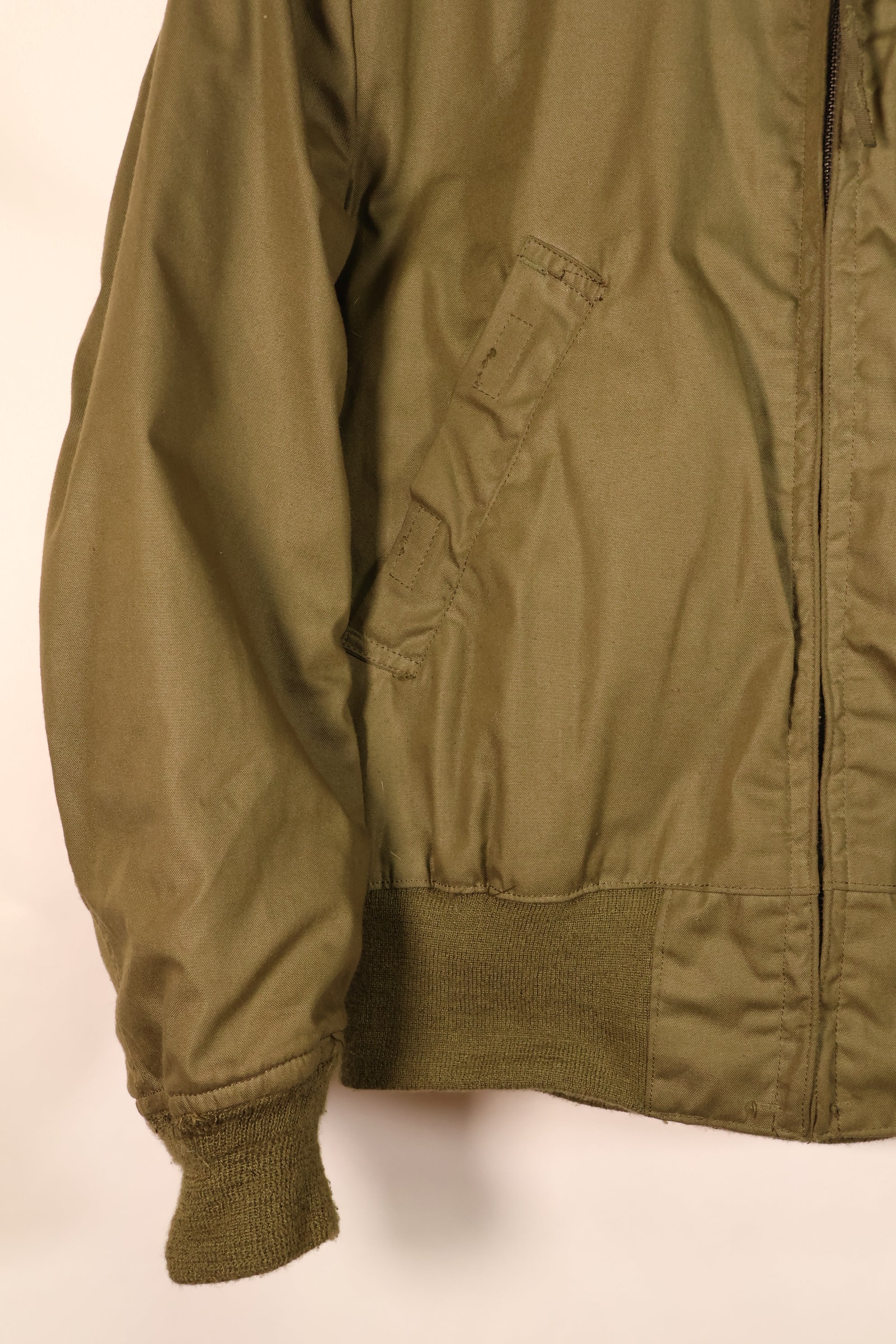 1974 Contract, M-R, U.S. Army, Pilot, Lightweight Jacket, Flight Jacket, Used