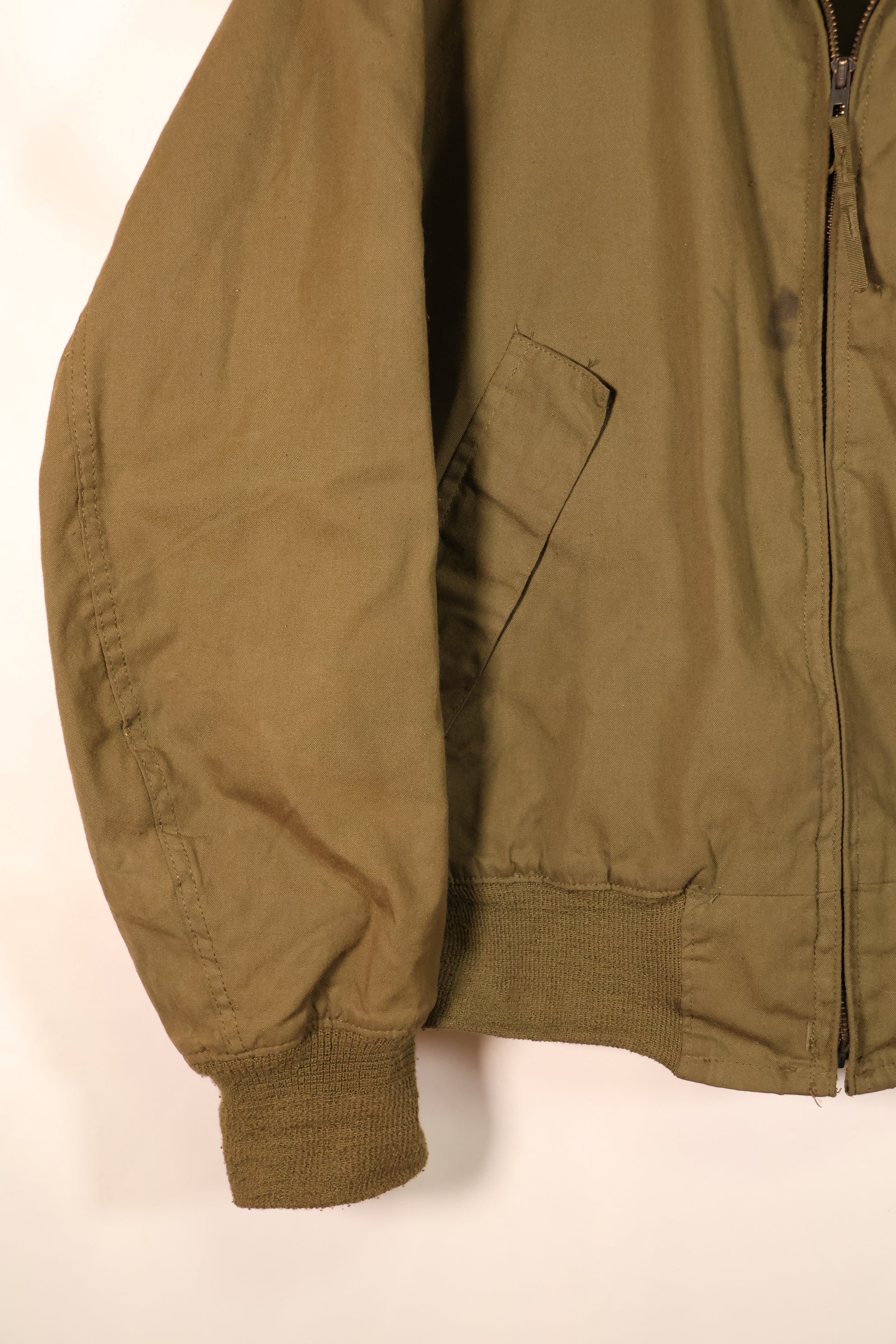 1990 Contract, L-R, U.S. Army, Pilot's Lightweight Jacket, Flight Jacket, Used